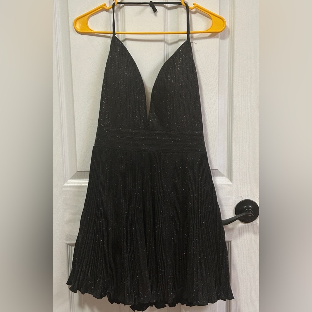 Jovani 2087 Black Short And Cocktail Dress Sz 4 New With Tags So Pretty!